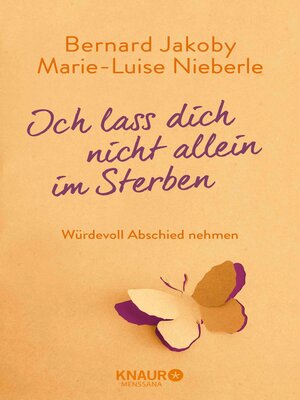 cover image of Ich lass dich nicht allein im Sterben